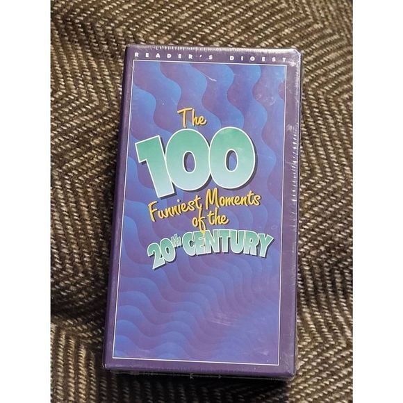 No Brand Other - BRAND NEW The 100 Funniest Moments Of The Century 3 VHS Set Classic Comedy LOL
